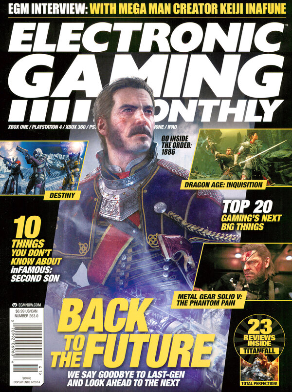 Electronic Gaming Monthly Issue 263 (Spring 2014) cover